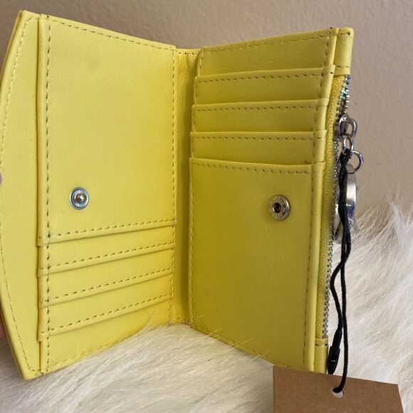 NWT Steve Madden (BCASEY) Wallet - Yellow - Picture 5 of 11